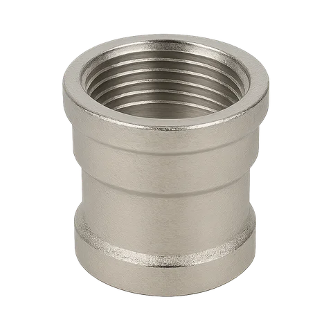 Муфта никелированная латунная переходная Ду 32х15 1 1/4"х1/2"